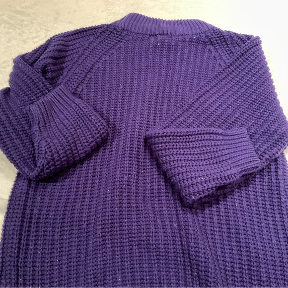 One Step Up Women’s Purple Sweater Size Small - Picture 4 of 14